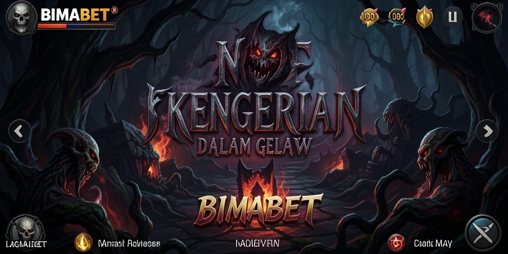 Gameplay mencekam di BIMABET saat menjelajahi kegelapan.