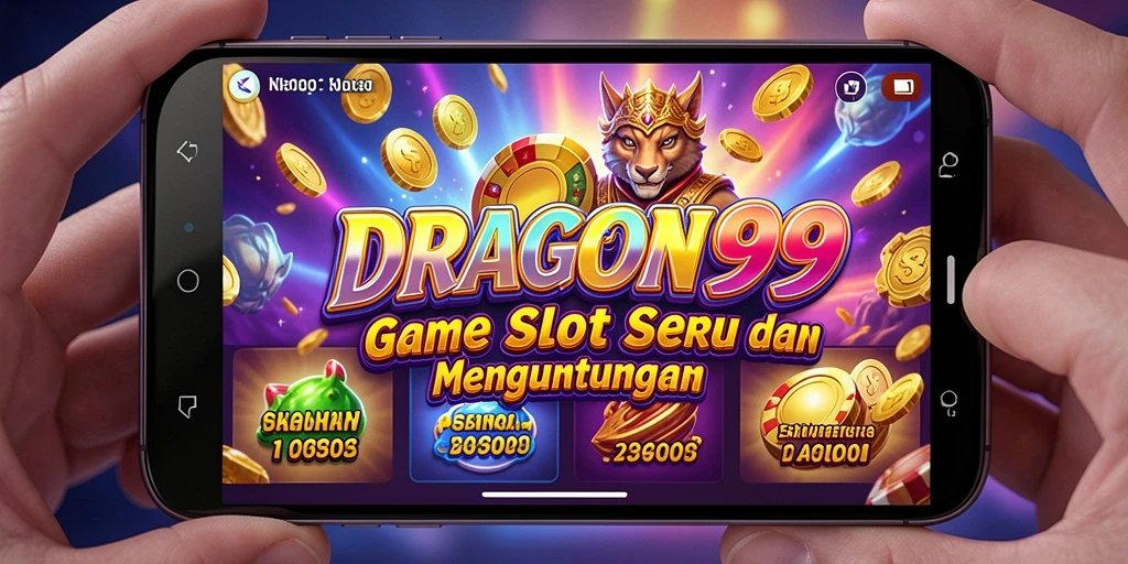 Tampilan menarik dari gameplay Slot di DRAGON99.