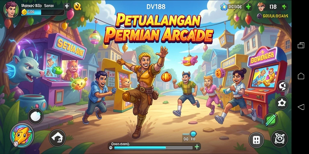 Tampilan gameplay seru dari DV188 yang menunjukkan aksi mendebarkan.
