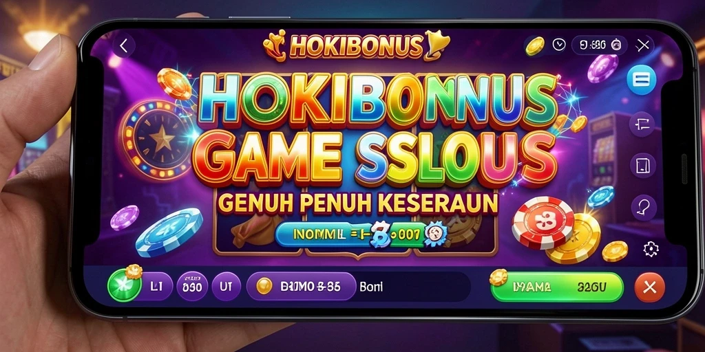 Screenshot gameplay HOKIBONUS menampilkan pengalaman seru bermain Slot.