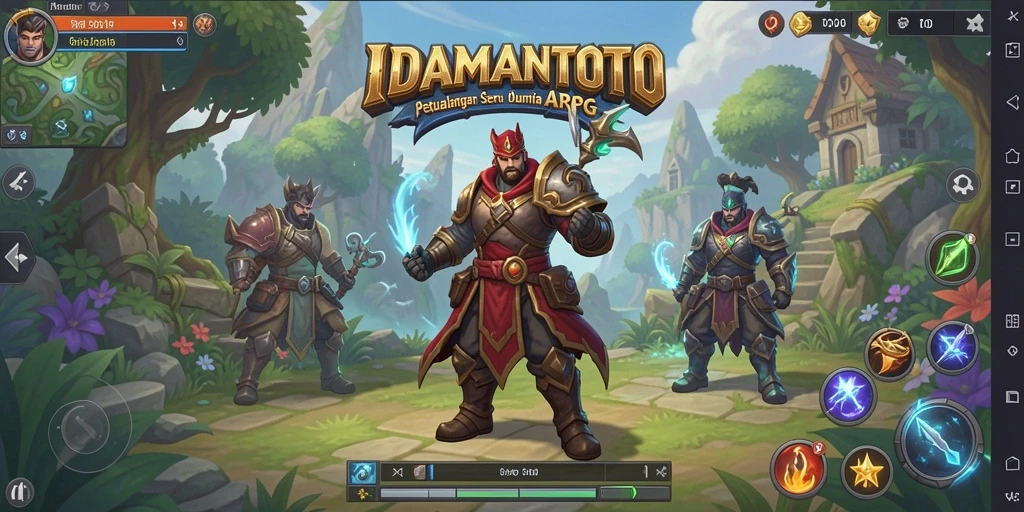 Screenshot gameplay <strong>IDAMANTOTO</strong> dengan aksi seru dan grafis menawan.