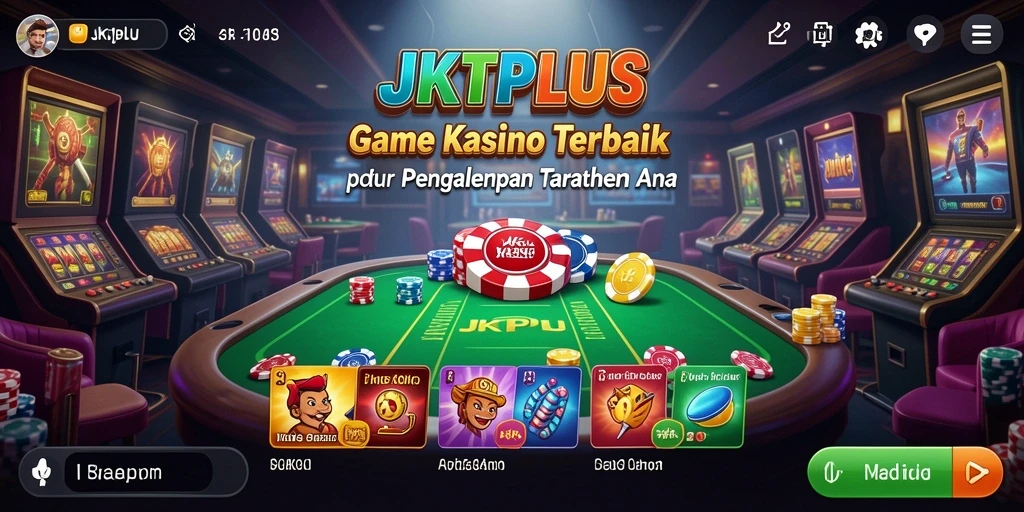 Tampilan gameplay seru dan menarik di JKTPLUS.