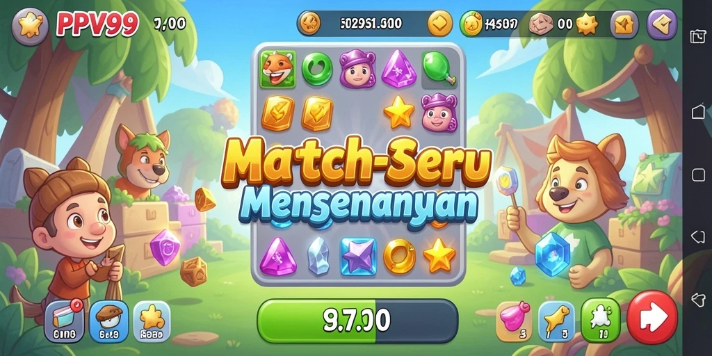 Tampilan gameplay PPV99 yang menarik dan penuh warna.