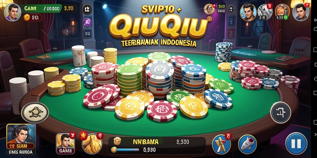 Tampilan gameplay QiuQiu di SVIP10 yang mengasyikkan.